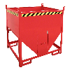 Silobehälter SGS 75, lackiert, Feuerrot