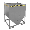 Silobehälter SGS 100, lackiert, Mausgrau
