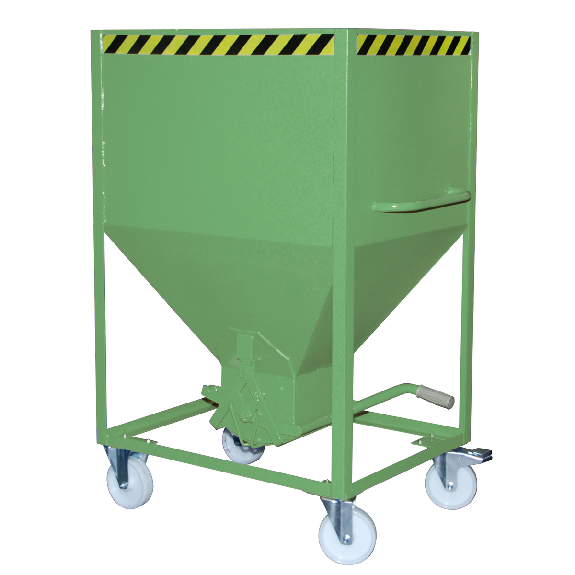 Contenitore silo verniciato Resedagrün-Leggi tutto