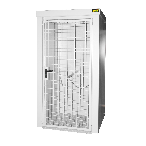 Gasflaschen-Container GFC-B M0, Grauweiß für 9x Gasflaschen Ø 230 mm Gasflaschen-Container GFC-B M0, Grauweiß für 9x Gasflaschen Ø 230 mm-Beschreibung lesen