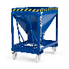 Silowagen Typ RSLF 600dm³ fahrbar RAL 5010 Enzianblau