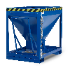 Silowagen Typ RSL 600dm³ stationär RAL 5010 Enzianblau