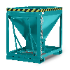 Silowagen Typ RSL 375dm³ stationär RAL 5018 Türkisblau