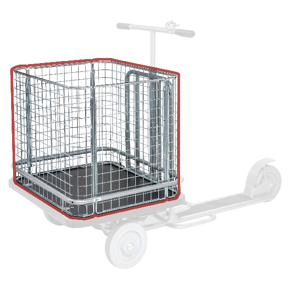 Kongamek Gitterkorb für Scooter als Zubehör Kongamek Gitterkorb für Scooter als Zubehör-Beschreibung lesen