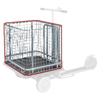 Kongamek Gitterkorb für Scooter als Zubehör-Beschreibung lesen