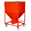 Silobehälter SR 600, lackiert, Feuerrot
