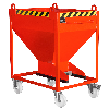 Silobehälter SR-D 375, lackiert, Feuerrot