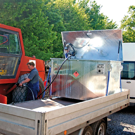 Kraftstoff-Tank MT 1000 nach ADR/RID/IMDG-Code, 1000l Kraftstoff-Tank MT 1000 nach ADR/RID/IMDG-Code, 1000l-Beschreibung lesen