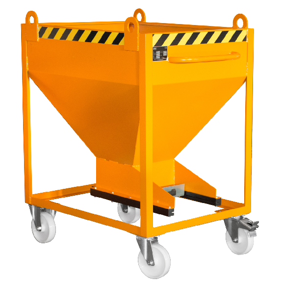 Contenitore silo SR-D 375, verniciato, arancione giallo-Leggi tutto