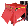 Silobehälter SGK 75, lackiert, Feuerrot