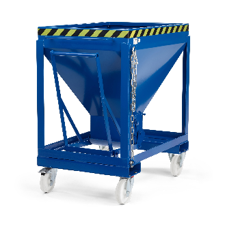 Silowagen Typ RSLF 375dm³ fahrbar RAL 5010 Enzianblau-Beschreibung lesen