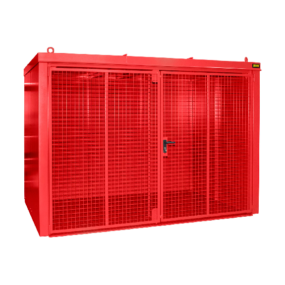 Conteneur de bouteille de gaz Bauer GFC-B M5, peint, rouge feu-Leer más