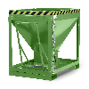 Silowagen Typ RSL 600dm³ stationär RAL 6011 Resedagrün Silowagen Typ RSL 600dm³ stationär RAL 6011 Resedagrün
