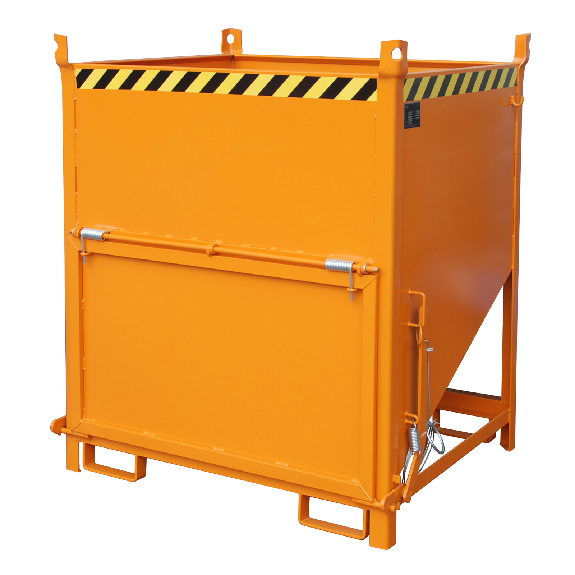 Contenitore silo verniciato arancione giallo-Leggi tutto