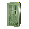 Gasflaschen-Container GFC-B M0, Resedagrün für 9x Gasflaschen Ø 230 mm