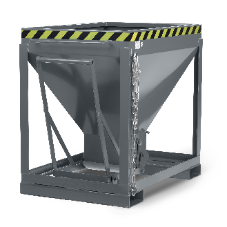 Silowagen Typ RSL 600dm³ stationär RAL 7005-Beschreibung lesen