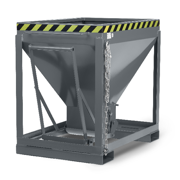 Silowagen Typ RSL 600dm³ stationär RAL 7005-Beschreibung lesen
