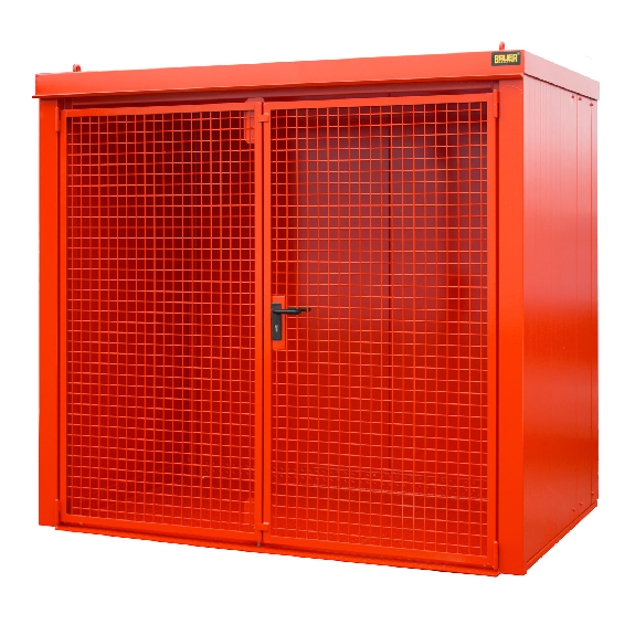 Gasflaschen-Container GFC-B M3, Feuerrot für 45x Gasflaschen Ø 230 mm Gasflaschen-Container GFC-B M3, Feuerrot für 45x Gasflaschen Ø 230 mm-Beschreibung lesen
