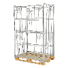 Palettencontainer verzinkt 1800mm hoch passend zu Europaletten 1200x800mm