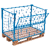 VARIOfit Palettenaufsatz Typ 64 aus Stahl 1200x1000mm Maße, 1000mm Höhe VARIOfit Palettenaufsatz Typ 64 aus Stahl 1200x1000mm Maße, 1000mm Höhe