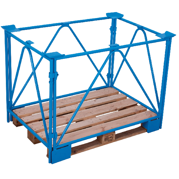 VARIOfit Palettenaufsatz Typ 68 aus Stahl 1200x1000mm Maße, 1600mm Höhe VARIOfit Palettenaufsatz Typ 68 aus Stahl 1200x1000mm Maße, 1600mm Höhe-Beschreibung lesen