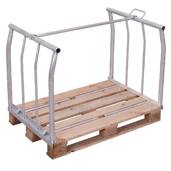 VARIOfit Palettenaufsatz Typ 66 aus verzinktem Stahl 1200x800mm Maße, 1000mm Höhe-Beschreibung lesen