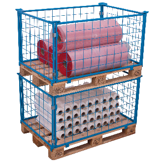 VARIOfit Palettenaufsatz Typ 62 aus Stahl 1500kg Auflast 1200x800mm Maße, 400mm Nutzhöhe-Beschreibung lesen