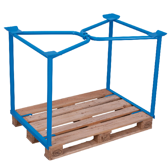 VARIOfit Palettenaufsatz Typ 65 aus Stahl 1200x1000mm Maße, 800mm Höhe-Beschreibung lesen