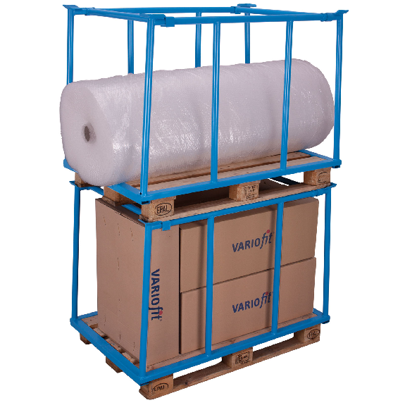 VARIOfit Palettenaufsatz Typ 75 aus Stahl 1200x1000mm Maße, 755mm Höhe-Beschreibung lesen