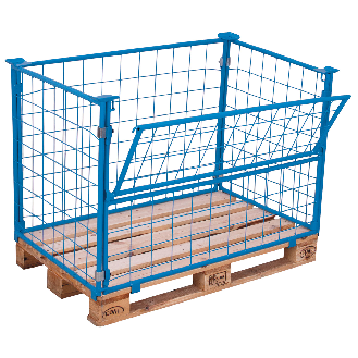 VARIOfit Palettenaufsatz Typ 63 aus Stahl 1200x1000mm Maße, 800mm Höhe-Beschreibung lesen