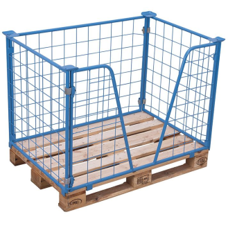 VARIOfit Palettenaufsatz Typ 63 aus Stahl 1200x800mm Maße, 1600mm Höhe-Beschreibung lesen
