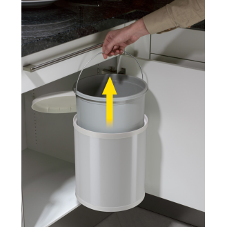 Hailo Einbau Abfallsammler Compact-Box M Edelstahl-Beschreibung lesen
