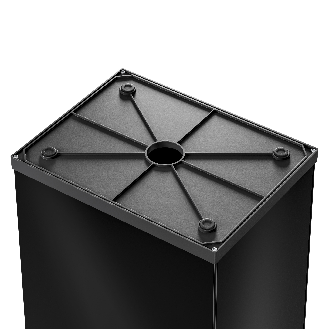Hailo großraum Abfallbox Big-Box Swing L Schwarz-Beschreibung lesen