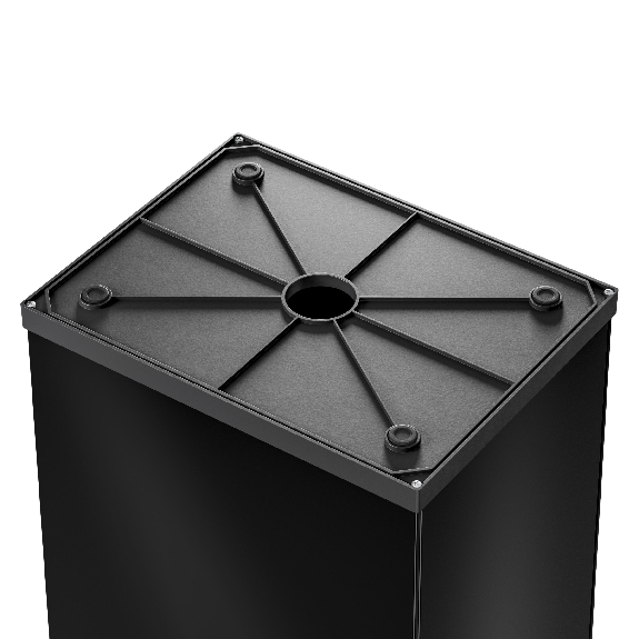 Hailo großraum Abfallbox Big-Box Swing L Schwarz Hailo großraum Abfallbox Big-Box Swing L Schwarz-Beschreibung lesen