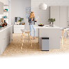 Hailo großraum Abfallbox Big-Box Swing L Silber