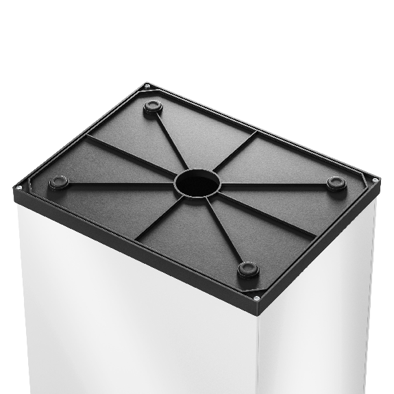 Hailo großraum Abfallbox Big-Box Swing L Weiß Hailo großraum Abfallbox Big-Box Swing L Weiß-Beschreibung lesen