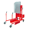 Bauer Mülltonnen-Kippstation MKS-12V, Elektrohydraulisch, lackiert, Feuerrot