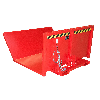 Bauer Langgutkipper LGK, lackiert, Feuerrot Bauer Langgutkipper LGK, lackiert, Feuerrot