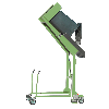 Bauer Mülltonnen-Kippstation MKS-H mit Handpumpe, lackiert, Resedagrün Bauer Mülltonnen-Kippstation MKS-H mit Handpumpe, lackiert, Resedagrün