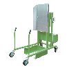 Bauer Mülltonnen-Kippstation MKS-12V, Elektrohydraulisch, lackiert, Resedagrün