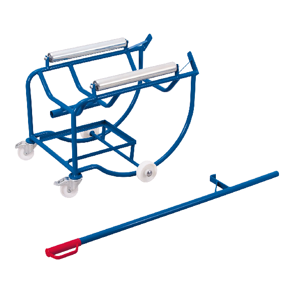 VARIOfit Fasskipper 250kg Traglast mit Hebelstange, Fassauflage mit 2 Stahlrollen VARIOfit Fasskipper 250kg Traglast mit Hebelstange, Fassauflage mit 2 Stahlrollen-Beschreibung lesen