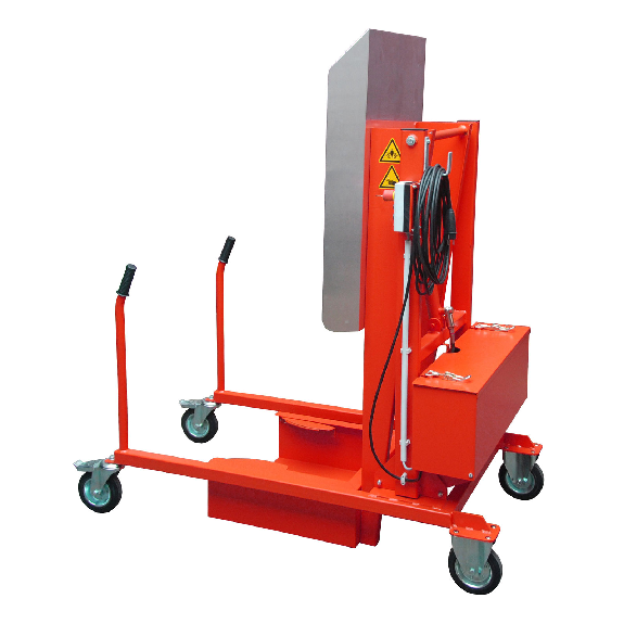 Bauer Mülltonnen-Kippstation MKS-230V, Elektrohydraulisch, lackiert, Feuerrot Bauer Mülltonnen-Kippstation MKS-230V, Elektrohydraulisch, lackiert, Feuerrot-Beschreibung lesen