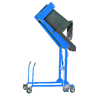 Mülltonnen-Kippstation mit Handpumpe-Beschreibung lesen