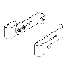 Hailo Wandhalter für Rundschacht und gerade Wand für Leitertyp 9623/9624, 330-410mm Wandabstand Hailo Wandhalter für Rundschacht und gerade Wand für Leitertyp 9623/9624, 330-410mm Wandabstand