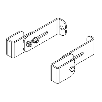 Hailo Wandhalter für Rundschacht und gerade Wand für Leitertyp 9633/9634, 180-250mm Wandabstand-Beschreibung lesen