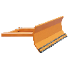 Bauer Schneeschieber SCH-L 1500, lackiert, Gelborange Bauer Schneeschieber SCH-L 1500, lackiert, Gelborange