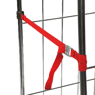 Kongamek Sicherheitsband in rot 900x25x5mm als Zubehör für Gitterwagen-Beschreibung lesen
