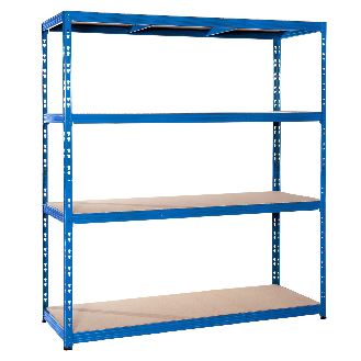 Pro-Bau-Tec Weitspannsteckregal 350kg Tragkraft 160cm breit-Beschreibung lesen