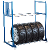 VARIOfit Reifenregal aus Stahl 300kg Traglast mit 2 Etagen VARIOfit Reifenregal aus Stahl 300kg Traglast mit 2 Etagen