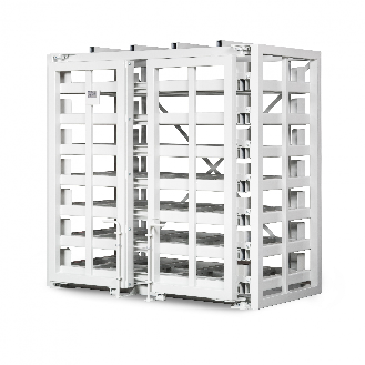 RR Industrietechnik Schubfachregal für Bleche RBR-25T 2870x1400x2310mm 8 Etagen mit Tiefenauflage-Beschreibung lesen